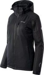 Hi-TEXT Damska kurtka narciarska Hi-Tec Lady Orebro II snowboardowa zimowa czarna rozmiar M. Czarne kurtki damskie Hi-TEXT, m, bez wzorów, bez kaptura, narciarskie. Za 252.99 zł.