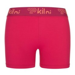 Damskie spodenki funkcjonalne legginsy Kilpi DOMINO-W. Czerwone legginsy sportowe damskie Kilpi, s, bez wzorów, z materiału, krótkie, do biegania. Za 91.56 zł.