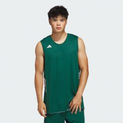 Koszulka 3G Speed Reversible Basketball AEROREADY. Białe buty sportowe męskie Adidas, bez zapięcia, na fitness i siłownię. Za 179.00 zł.