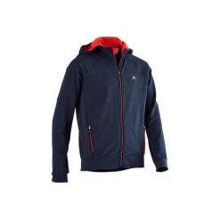 Bluza z kapturem S900. Niebieskie bluzy dla chłopców DOMYOS. Za 84.99 zł.