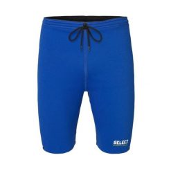 Spodenki termiczne Select 6400. Niebieskie szorty męskie Select, l, bez wzorów, z materiału. Za 336.00 zł.