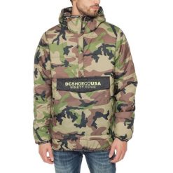 Kurtka turystyczna męska Dc Shoes. Zielone kurtki męskie DC Shoes, m, bez wzorów, z poliesteru, bez kaptura. Za 312.00 zł.