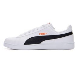Buty Puma Smash Up, Dla obu płci. Białe obuwie sportowe damskie Puma, bez wzorów, ze skóry ekologicznej, trekkingowe. Za 218.00 zł.