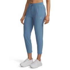 Spodnie treningowe Under Armour UA Velociti Pro dla kobiet. Niebieskie spodnie sportowe damskie Under Armour, m, bez wzorów, z elastanu, do biegania. Za 379.20 zł.