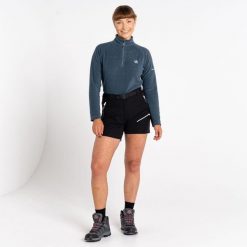 Melodic Pro damskie szorty. Czarne szorty sportowe damskie Dare 2b, l, bez wzorów, z poliesteru, sportowe, trekkingowe. W wyprzedaży za 158.10 zł.