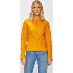 Only - Kurtka. Brązowe kurtki damskie Only, z materiału. W wyprzedaży za 149.90 zł.