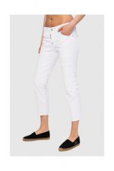 DSQUARED2 Cool girl cropped jeanBiałe jeansy damskie. Białe jeansy damskie Dsquared2. W wyprzedaży za 1,299.99 zł.