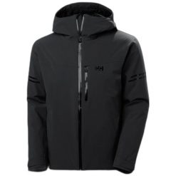 Kurtka narciarska Helly Hansen swift team. Czarne kurtki męskie Helly Hansen, m, bez wzorów, bez kaptura, narciarskie. Za 1,285.35 zł.