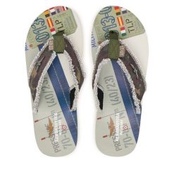 Japonki Aeronautica Militare. Brązowe klapki męskie Aeronautica Militare. Za 189.99 zł.