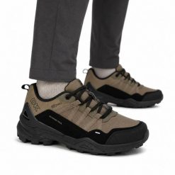 Buty męskie sportowe trekkingowe DK VENOM VB17920 TAN. Brązowe trekkingi męskie DK, trekkingowe. Za 199.00 zł.