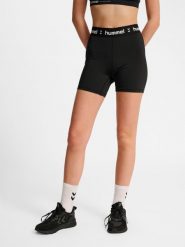 Szorty damskie Hummel Pulse mid waist. Czarne szorty damskie Hummel, na jesień, l, bez wzorów, z elastanu. Za 147.50 zł.