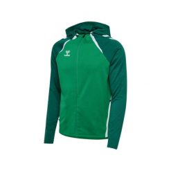 Damska kurtka z kapturem Hummel Lead 2.0. Czarne kurtki damskie Hummel, bez wzorów, z kapturem. Za 328.00 zł.