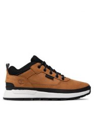 Timberland Sneakersy Field Trekker TB0A2GN1231 Brązowy. Brązowe buty sportowe dziewczęce Timberland, bez wzorów, z nubiku, bez zapięcia. Za 449.99 zł.