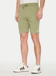 Blend Szorty sportowe 20714198 Zielony Regular Fit. Zielone krótkie spodenki sportowe męskie Blend, m, bez wzorów, z bawełny. Za 69.99 zł.
