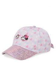 Mickey&Friends Czapka z daszkiem ACCCS-SS25-225DSTC Różowy. Czerwone czapki dla dzieci Mickey&Friends, bez wzorów, z materiału. Za 39.99 zł.
