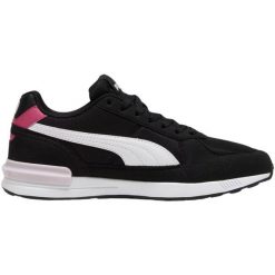 Buty Puma Graviton W 380738 55 czarne. Czarne obuwie sportowe damskie bez wzorów, z gumy, do biegania. Za 362.46 zł.