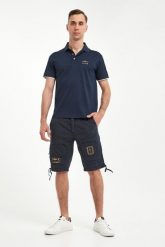 Bermudy męskie z logo AERONAUTICA MILITARE. Szorty męskie Aeronautica Militare, m, bez wzorów. Za 719.00 zł.