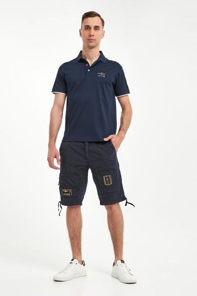 Bermudy męskie z logo AERONAUTICA MILITARE. Szorty męskie Aeronautica Militare, m, bez wzorów. Za 719.00 zł.