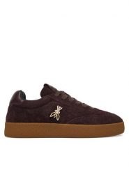 Patrizia Pepe Sneakersy PJ426.09 Bordowy. Czerwone buty sportowe dziewczęce Patrizia Pepe, bez wzorów, ze skóry, bez zapięcia. Za 719.99 zł.