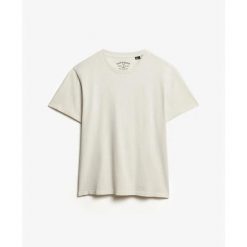 Casual T-shirt Superdry Essentials. Białe t-shirty męskie Superdry., m, bez wzorów, casualowe, bez kołnierzyka. Za 122.85 zł.