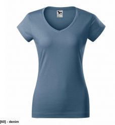 MALFINI - ADLER - Koszulka damska, 180 g/m denim M. T-shirty damskie Malfini, m, bez wzorów, z denimu, bez kołnierzyka. Za 27.71 zł.