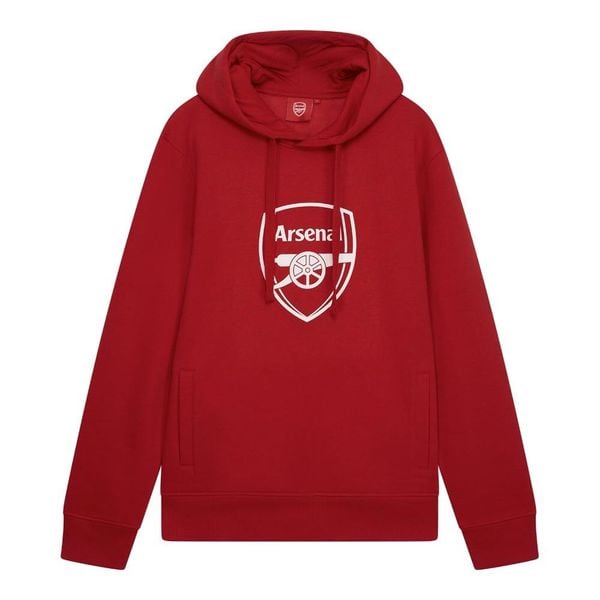 Bluza z kapturem dla dorosłych Arsenal. Czerwone bluzy męskie ARSENAL, m, bez wzorów, z poliesteru, z kapturem. Za 189.99 zł.