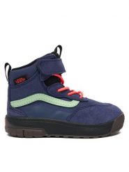 Vans Sneakersy MTE Mini Crest VN000D1KEMT1 Granatowy. Niebieskie buty sportowe chłopięce Vans, bez wzorów, z materiału, bez zapięcia. Za 399.99 zł.
