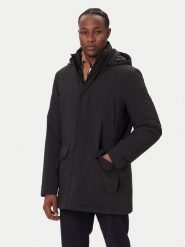 Geox Kurtka zimowa Andalo M5620F T3136 F9000 Czarny Regular Fit. Czarne kurtki męskie Geox, na zimę, m, bez wzorów, z syntetyku, bez kaptura. Za 1,349.00 zł.