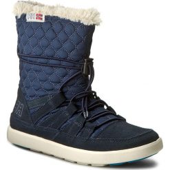 Śniegowce HELLY HANSEN - Harriet 109-89.292 Deep Blue/Frosted White/Light Ocean/Natura/Night Blue. Niebieskie śniegowce i trapery damskie Helly Hansen, z gumy. W wyprzedaży za 279.00 zł.