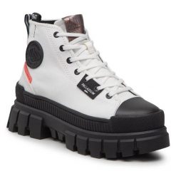 Trapery Palladium. Białe kozaki damskie Palladium. Za 459.99 zł.