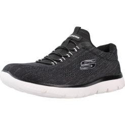 Tenisówki Skechers Model Summits Kolor Czarny. Czarne obuwie sportowe damskie Skechers, bez wzorów, z tkaniny, tenisowe, Skechers Sport. Za 229.99 zł.