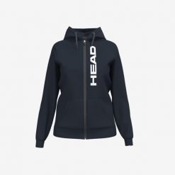Damska bluza z kapturem full zip Head Club Original. Niebieskie bluzy damskie Head, bez wzorów, z kapturem. W wyprzedaży za 270.00 zł.