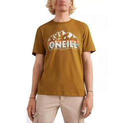 T-shirt męski O'Neill Outdoor T-Shirt z krótkim rękawem. Brązowe t-shirty męskie O'Neill, m, bez wzorów, bez kołnierzyka. Za 149.00 zł.