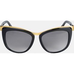 Czarne okulary przeciwsłoneczne. Okulary przeciwsłoneczne damskie marki Kazar. Za 399.00 zł.