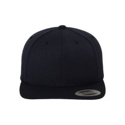 Klasyczna Czapka Snapback Dla Dorosłych Unisex. Niebieskie czapki i kapelusze damskie FLEXFIT, bez wzorów, klasyczne. Za 65.99 zł.