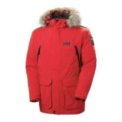 Kurtka męska Helly Hansen Reine Parka czerwona r. M. Czerwone kurtki męskie Helly Hansen, m, bez wzorów, bez kaptura. Za 1,329.99 zł.