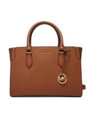 MICHAEL Michael Kors Torebka 30R6GQ6S2L Brązowy. Brązowe torebki do ręki damskie MICHAEL Michael Kors, bez wzorów, ze skóry, bez dodatków. Za 1,209.00 zł.