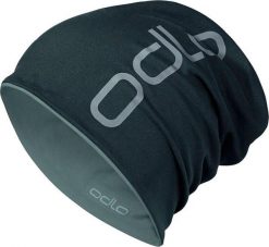 Czapka Odlo REVERSIBLE czarny ONE SIZE. Czarne czapki i kapelusze męskie Odlo, na zimę, bez wzorów, z dzianiny, sportowe. Za 199.99 zł.