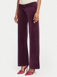Juicy Couture Spodnie dresowe Old Gothic JCWBJ226334 Fioletowy Regular Fit. Fioletowe spodnie dresowe damskie Juicy Couture, xxs, bez wzorów, z dresówki. Za 379.99 zł.