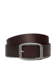 Pepe Jeans Pasek Męski Wade PM021025 Brązowy. Brązowe paski damskie Pepe Jeans, bez wzorów, z jeansu. Za 179.99 zł.