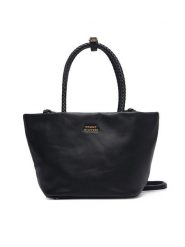 Tommy Hilfiger Torebka Th Marina Bucket Leather AW0AW18739 Czarny. Czarne torebki do ręki damskie Tommy Hilfiger, bez wzorów, ze skóry, marine, bez dodatków. Za 849.99 zł.