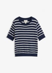 Cienki sweter z miękkiej mieszanki wiskozy. Zielone swetry damskie bonprix, bez wzorów, z wiskozy, bez kołnierzyka, bez ramiączek, bez kaptura. Za 84.99 zł.
