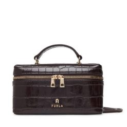 Torebka Furla. Brązowe torebki do ręki damskie Furla, bez wzorów, bez dodatków. Za 1,039.00 zł.