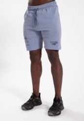 Lopez Szorty tonewash Niebieski. Niebieskie krótkie spodenki sportowe męskie GORILLA WEAR, l, bez wzorów, z bawełny, na fitness i siłownię. Za 209.00 zł.