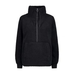 Bluza damska CMP. Czarne bluzy damskie CMP, na zimę, bez wzorów, bez kaptura. Za 289.99 zł.