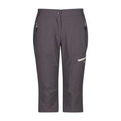 Spodenki damskie turystyczne CMP 3. Szare szorty sportowe damskie CMP, xs, bez wzorów, sportowe, trekkingowe. Za 306.50 zł.