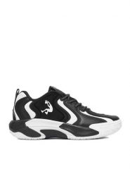 SHAQ Buty do koszykówki EO-DUNKMAN AQ95084M-BW Czarny. Czarne buty sportowe męskie Shaq, ze skóry, bez zapięcia, do koszykówki. Za 379.99 zł.
