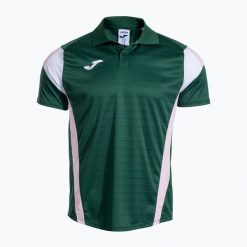 Koszulka męska Joma Montreal. Zielone koszulki sportowe męskie Joma, m, bez wzorów, z materiału, bez kołnierzyka, bez ramiączek, do piłki nożnej. Za 129.99 zł.