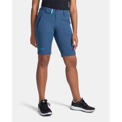 Szorty damskie Kilpi Hosio. Niebieskie spodnie sportowe damskie Kilpi, s, bez wzorów, z nylonu, outdoorowe. Za 318.77 zł.