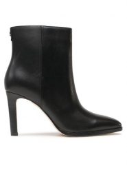Lauren Ralph Lauren Botki 802908332001 Czarny. Czarne botki damskie Lauren Ralph Lauren, ze skóry, bez obcasa, na szpilce, bez zapięcia. Za 1,049.00 zł.